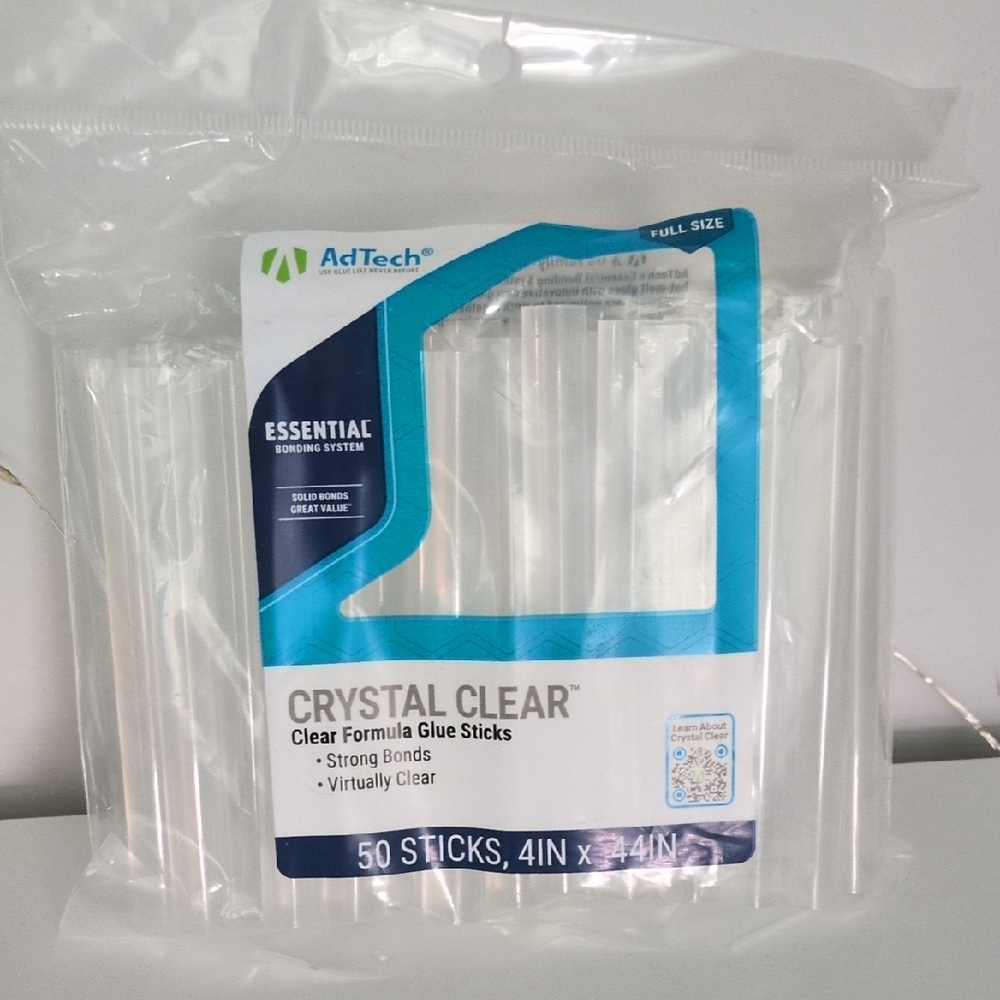 Crystal Clear Glue Sticks - 50 Pack